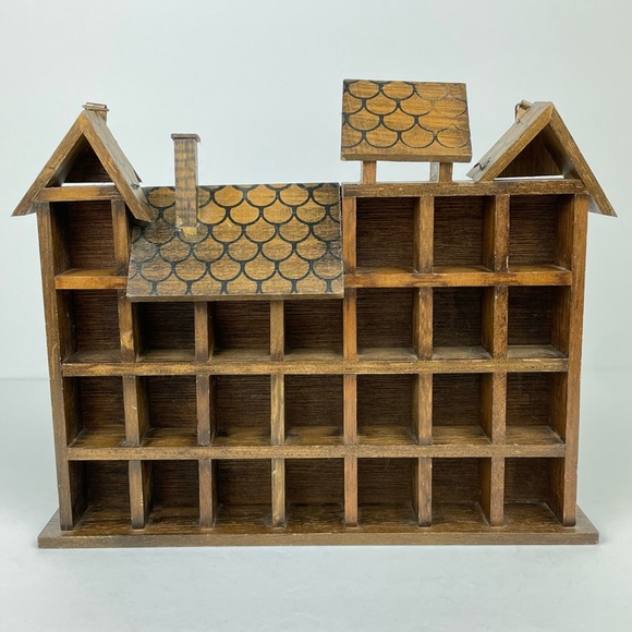 Vintage Storage & Organization Vintage House Thimble Display Shelf
